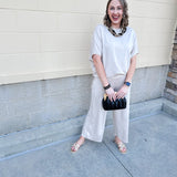 Rachel Rope Necklace in Neutral Oasis