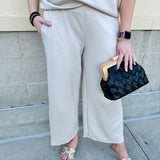 Midnight Drift Lounge Set in Cream