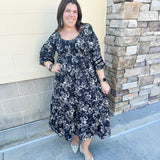Late Night Out Midi Dress