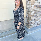Late Night Out Midi Dress