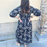 Late Night Out Midi Dress