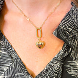 Hippie Chick Gold Filled Chain Necklace