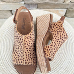 [Corkys] Carley Wedges in mini cheetah print