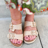 [Corkys] Main Squeeze Raffia Wedges