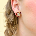 Sorrelli Autumn Stud Earring in Maple Syrup