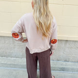 [Mary Square] Millie Traditional Pumpkins Sweatshirt