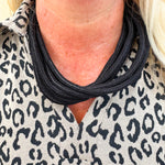 Rachel Rope Necklace in Black