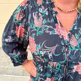 Painted Night Midi Dress