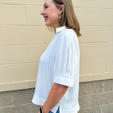Make a Statement Tucked Short Sleeve Top