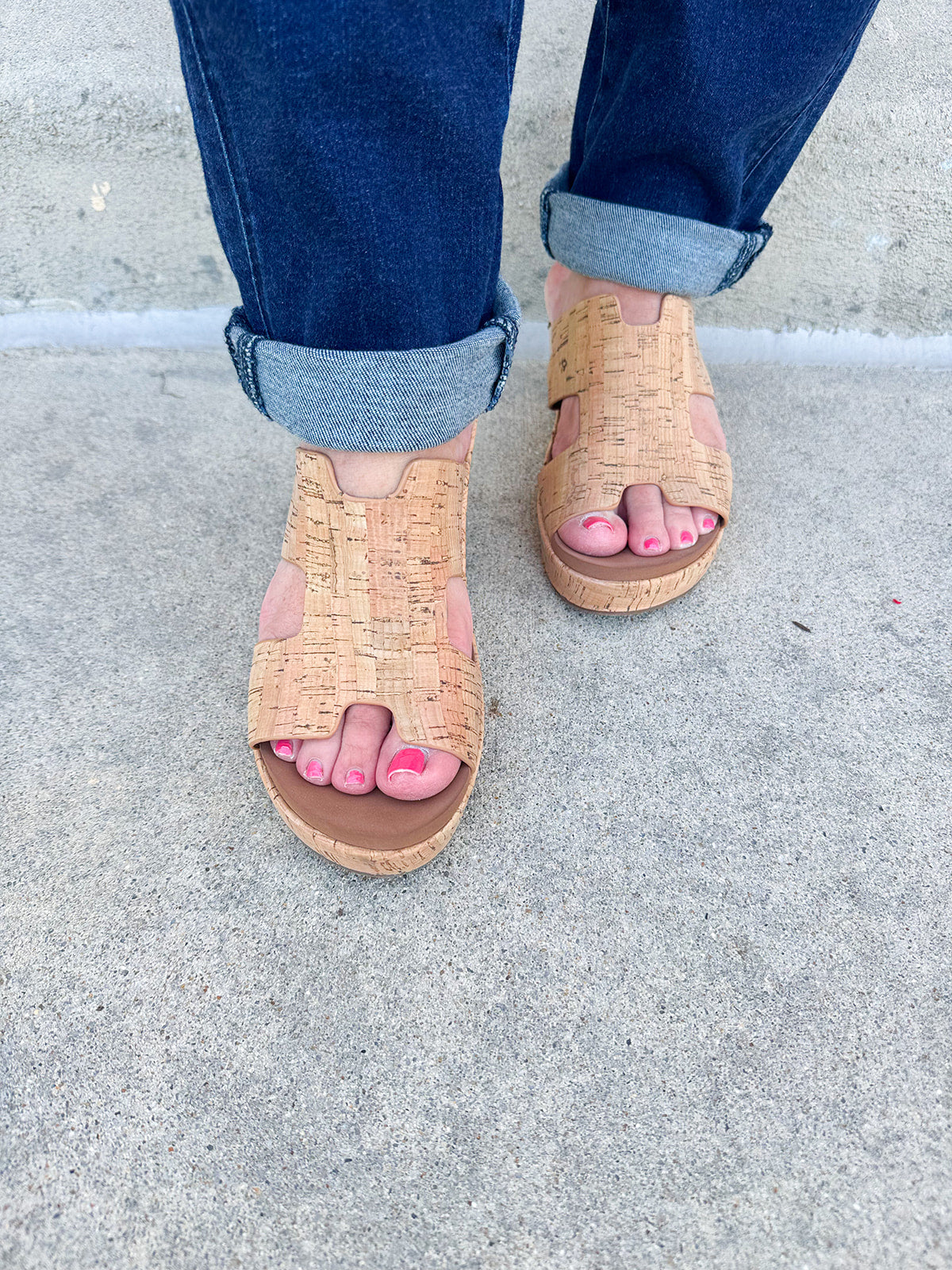 [Corkys] Pucker Up Cork Carley Wedges