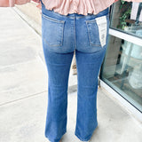 The Abbey Low Rise Flare Jeans