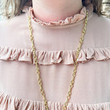 Sorrelli Bright Gold Aztec Necklace