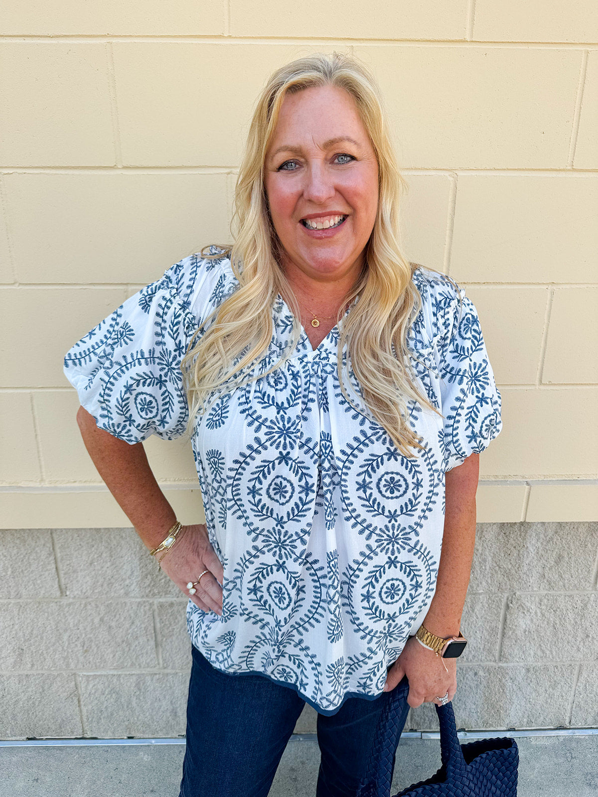June Bug Ruffle Top