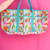 Mary Square Utility Tote Get Tropical