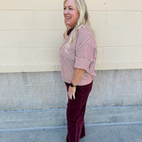 The Tallahassee Stripes Seersucker Top