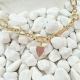 Moody Gold Heart Charm