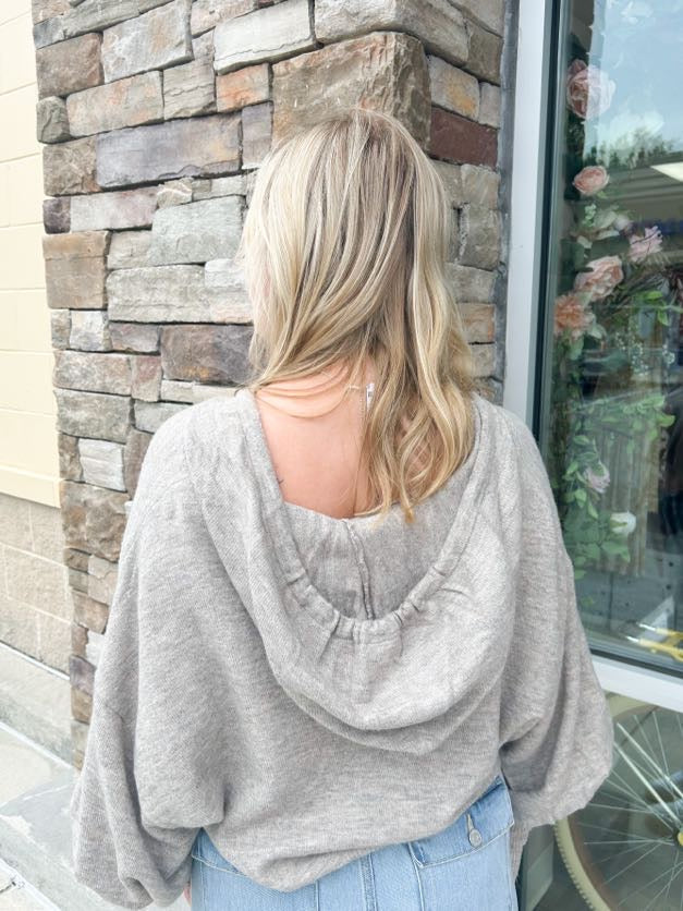 Cozy and Kind Pullover Top | Back View
