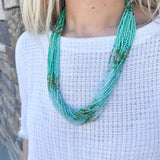 Meant To Be Green Necklace