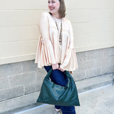 {FINAL SALE} Cue The Chic Satin Blouse
