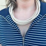 Rachel Rope Necklace in Ecru