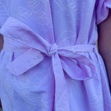 Tea House Social Embroidered Dress in Pink