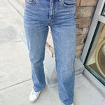 The Lilah High Rise Wide Leg Jeans | Front View