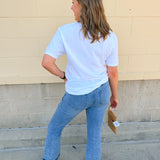 [Dear John] Jeanne Blume Flare Cropped Jeans
