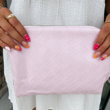 Woven Beauty Bag Large Peony