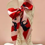 [Hampton Road] Parade & Stripes Skinny Scarf