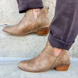 [Corkys] Vanish Taupe Booties