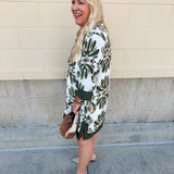 Evergreen Charm Mini Dress