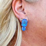 [Sorrelli] Kylie Dangle Stud Earring in Ocean Delite