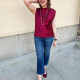 [Judy Blue] High Rise Dark Wash Kick Flare Jeans