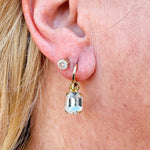 [Sorrelli] Octavia Huggie Hoop Earrings in Crystal