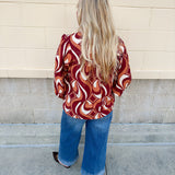 Golden Harvest Ruffle Top