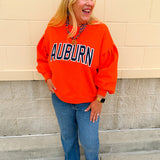 [Stewart Simmons] The Legacy Fleece Crewneck | Auburn