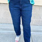The Harper High Waisted Boyfriend Jeans