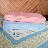 Pink Mahjong Coffee Table Book Tile Storage