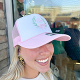 The Pink Pineapple Trucker Pink Hat