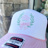 The Pink Pineapple Trucker Pink Hat
