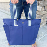 Mary Square On-The-Go Navy Bag