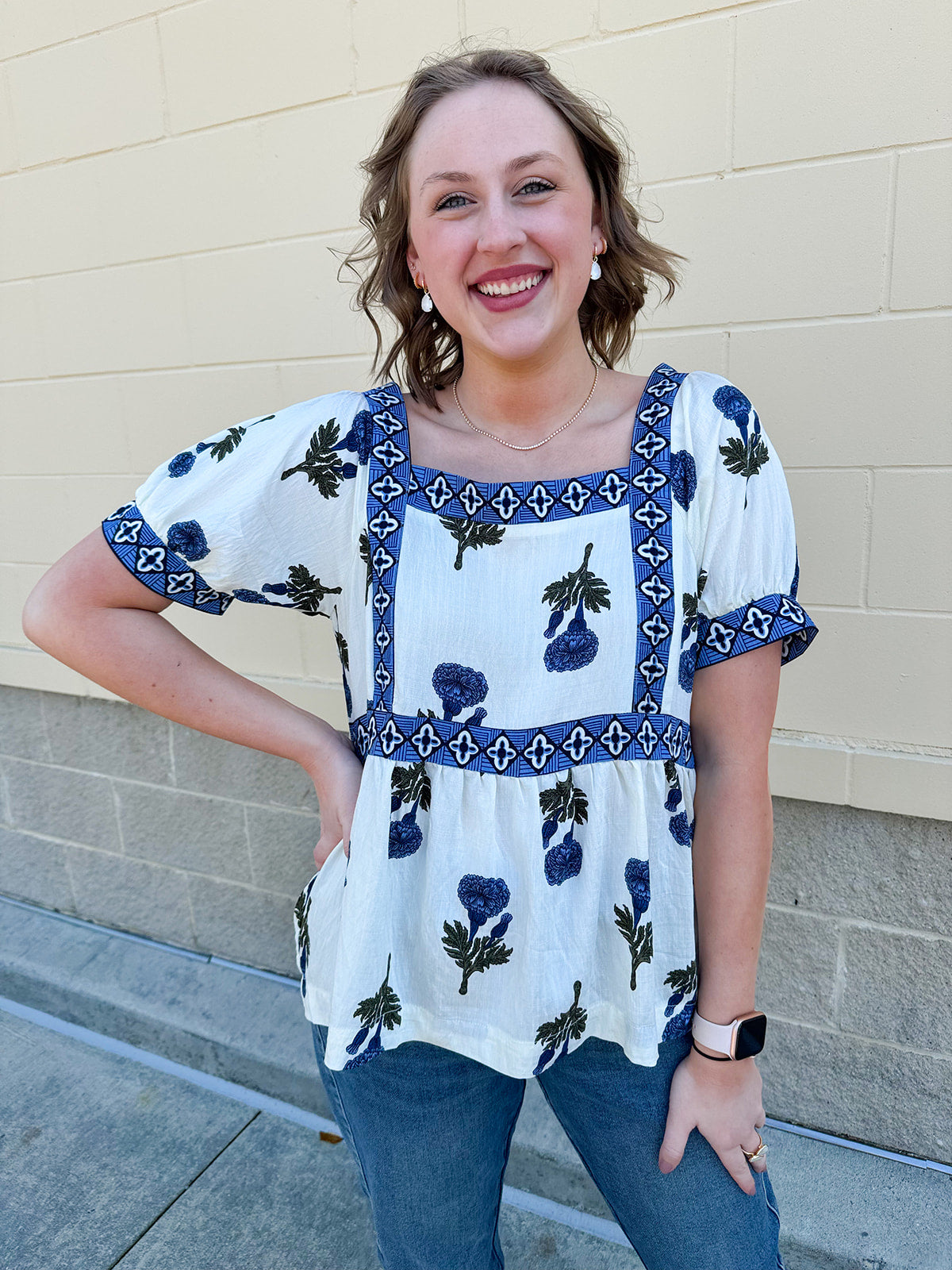 Girls Trip Ready Square Neckline Top