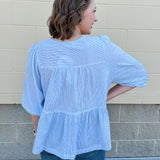 Pure Heart Baby Doll Top