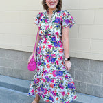 Sweet Melody Tiered Midi Dress