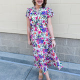 {FINAL SALE} Sweet Melody Tiered Midi Dress