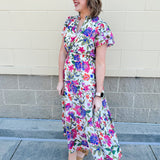 {FINAL SALE} Sweet Melody Tiered Midi Dress