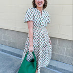 Eucalyptus Fields Tiered Maxi Dress