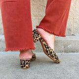 [Matisse] The Geneva Heeled Leopard Mule