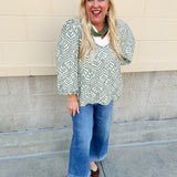 Whispering Grove Boho Top