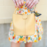 [BC Bags] Yellow Small Bucket Bag